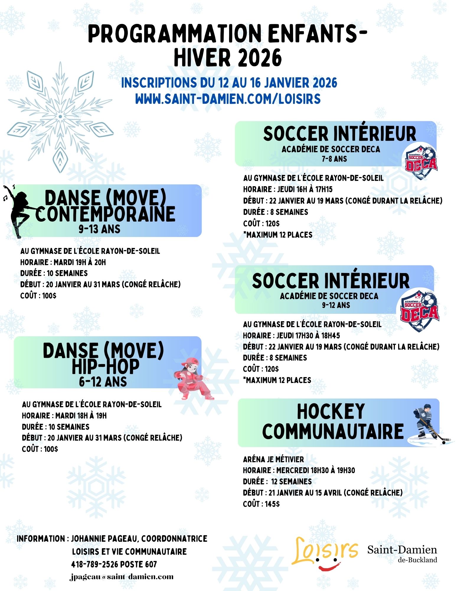 Loisirs PROGRAMMATION (1)