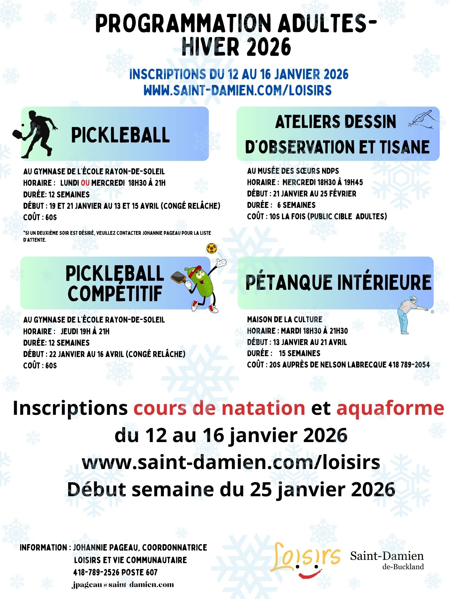 Loisirs PROGRAMMATION (2)